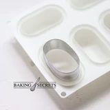 Выпекание секреты с несколькими французскими стилем West Point Mousse из нержавеющей стали.