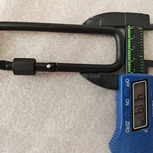 Прямоугольный альпинистский брелок, ткань