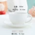 Gốm cốc cà phê phù hợp với 300ml Garland tách cappuccino pha cà phê cốc 200ml cốc thủy tinh màu cốc Trang chủ