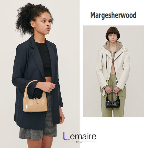 Меньшинство дизайнер марка Margesherwood новый воловья кожа молния HOBO подмышка плечо сумочку женщина