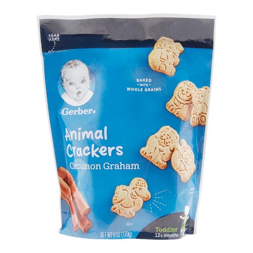 American Gerber Animal Biscuits Mogee All -Wheat Kids Baby Snack датируется 21.10.15