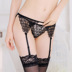 Châu Âu và Hoa Kỳ gợi cảm garter set thêu vảy vớ siêu mỏng cám dỗ đồ lót gợi cảm dây nịt bít tất nam Nịt Tất