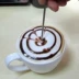 [Thịt viên] Thép không gỉ Kéo ghim kim khắc cà phê Máy pha cà phê Fancy Cà phê chạm khắc
