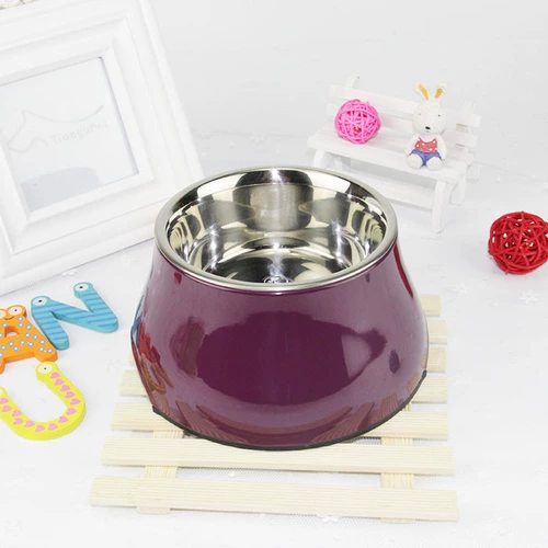 Новая бесплатная доставка супер -хоупер чаша кошка миска для питомца из нержавеющей стали горшка высокая миска для собачья горшок кошка кошка