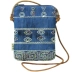 Vải thủ công túi vải thêu túi đeo chéo nữ phong cách cổ xưa phong cách quốc gia Trung Quốc thời trang túi nhỏ thêu túi điện thoại di động - Túi điện thoại