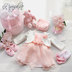 Bé Petal Dress Set Hộp Quà Tặng Sơ Sinh Trăng Tròn 100 Ngày Tuổi Quà Tặng Quà Tặng Nữ Bé Quà Tặng Cao Cấp Bộ quà tặng em bé