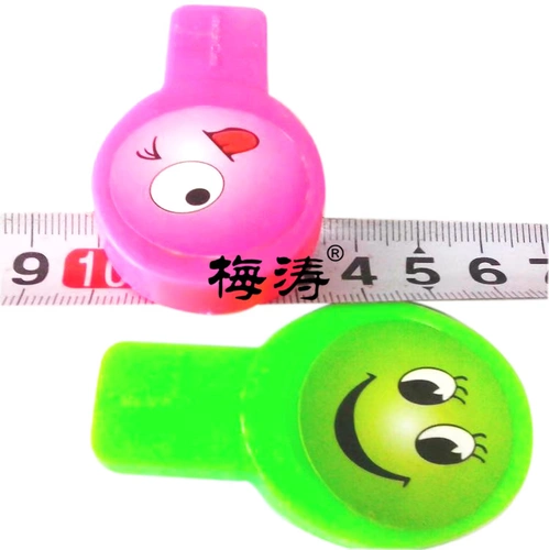 Наклейка, простой мультяшный свисток, детская интеллектуальная игрушка для раннего возраста