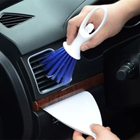Xe ô tô điều hòa không khí cửa thoát khí bàn chải xe nội thất khoảng cách làm sạch bàn chải mềm làm sạch nguồn cung cấp xe công cụ màu xám mua chổi rửa xe ô tô