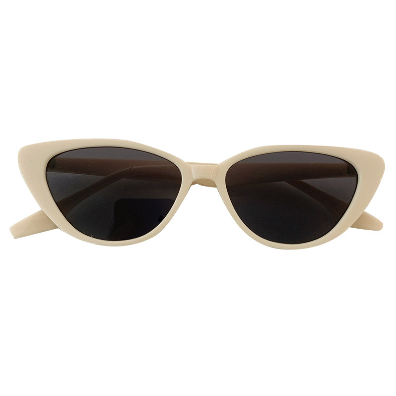 Gafas de protección solar y sombrilla para mujer Cat's Eye, sensación avanzada, cara pequeña, tendencia de Instagram, gafas de sol de Internet_voghion.com