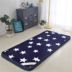 Flannel dày cộng với nhung nệm giường nhíp pad là kinh tế dày san hô lông cừu chống trượt mùa đông ấm pad trở lại - Nệm đệm foam Nệm