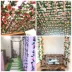 Mô phỏng hoa hồng mây treo tường hoa giả nho ống nước điều hòa không khí trong nhà phòng khách trang trí trần nho - Hoa nhân tạo / Cây / Trái cây cây bàng giả Hoa nhân tạo / Cây / Trái cây