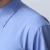 Tùy chỉnh nam và nữ áo dài tay áo công ty dịch vụ nhà máy khách sạn màu xanh tinh khiết dụng cụ lỏng lẻo có thể được thêu LOGO Áo