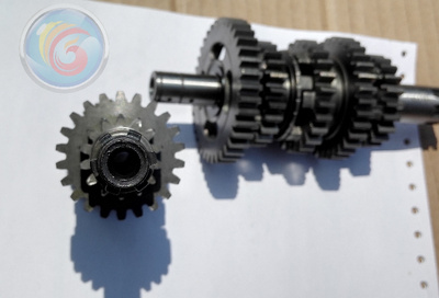 Áp dụng cho việc xây dựng mô-tơ bánh răng chính và phụ trục chính của xe máy JS125-6F - Xe máy Gears