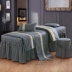 Dày bông denim bedspread vẻ đẹp thẩm mỹ viện massage cơ thể đặc biệt bộ giường bông custom-made - Trang bị tấm ga trải giường gội đầu Trang bị tấm