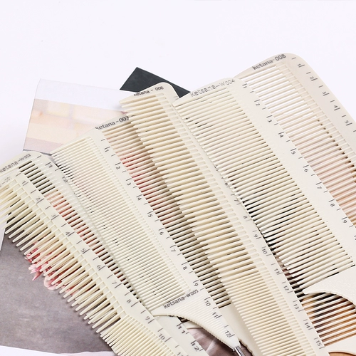 Мужская масштабная расческа с плоской головой и широкие прически для волос с расчесыванием для волос.