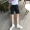 Mùa hè Hàn Quốc ở Harajuku bf túi lớn vài mô hình thể thao giản dị năm quần lỏng sinh viên nam giới và phụ nữ quần short s quần short kaki nữ lưng thun