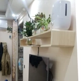 Шкаф с твердым деревом визит на стену телевизионной шкаф верхняя коробка полки гостиная полка