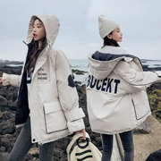 Áo khoác công sở chống thời trang áo dài nữ bf2019 quần áo cotton mùa thu và mùa đông cho sinh viên Hàn Quốc chờ đợi - Bông