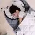 [Nepal] Amoy S.W loạt nhỏ màu trắng hổ túi ngủ chống Tipi trẻ em bông Pima bông bên trong và bên ngoài - Túi ngủ