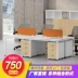 Phúc Kiến Phúc Kiến đơn giản hiện đại bàn ghế văn phòng kết hợp bàn ghế nhân viên nhiều người tủ tài liệu giá rẻ Nội thất văn phòng