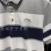 2019 mới Li Ning áo ngắn tay polo nam cotton hàng đầu mùa hè ve áo thể thao giản dị APLP051 - Áo polo thể thao