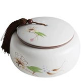 Ароматизированный чай, глина, белая подарочная коробка в подарочной коробке, ручная роспись