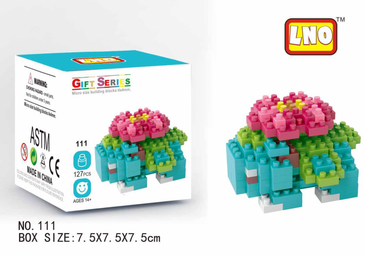 Micro blocks. Lno gift series micro size building blocks 305. gift series micro size building blocks 4x4.