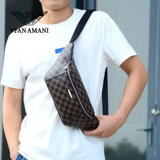 Armani, нагрудная сумка, сумка на одно плечо для отдыха, универсальная поясная сумка, спортивная сумка, из натуральной кожи