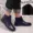 Mùa thu và mùa đông Đàn ông Hàn Quốc ống ngắn thời trang ấm áp đôi giày đi mưa chống nước giày chống trượt giày đế thấp giày chống thấm nước mưa giày lười nam chịu nước
