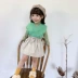 2019 bé gái mặc mùa thu mới Hàn Quốc lông thỏ trẻ em nữ vest trẻ em trẻ em kiểu nước ngoài mùa xuân và mùa thu - Áo ghi lê áo gile màu be Áo ghi lê