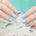Giải phóng mặt bằng đích thực phụ nữ mang thai thân thiện với môi trường sơn móng tay sản phẩm làm móng tay đặc biệt bán buôn trắng sáng ánh sáng màu xanh xanh sơn màu xanh ánh sáng 50