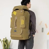 Вместительный и большой рюкзак для путешествий подходит для мужчин и женщин, водонепроницаемая багажная сумка для скалозалания, надевается на плечо