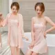 Bộ Đồ Ngủ Gợi Cảm Cho Nữ Mùa Hè 2023 Mới Mỏng Băng Lụa Xuân Thu Ren Suspender Ống Top Váy Ngủ 2 bộ