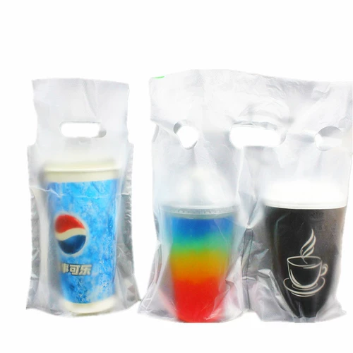 Одноразовая чайная чашка, кофейный портативный пластиковый пакет, кола