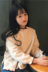 Đầu mùa thu của phụ nữ Hàn Quốc phiên bản của tai gỗ nửa cao cổ áo thun sinh viên áo len lỏng giản dị mỏng dài tay áo sơ mi áo khoác shop đầm đẹp Áo len