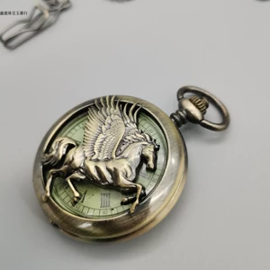 Omega, механические карманные часы, мужские часы, ретро ремешок для часов, европейский стиль, подарок на день рождения