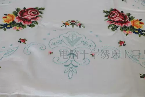 Новый год белый кросс -стежок подушка -подушка -штифт подушка (два -кузырь) L1212