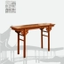 Gao Juming làm đồ nội thất bằng gỗ gụ cổ mới của Trung Quốc Gỗ hồng mộc Miến gỗ lớn bằng gỗ hồng mộc để làm bàn Shentai cho Đài Loan - Bàn / Bàn Bàn / Bàn