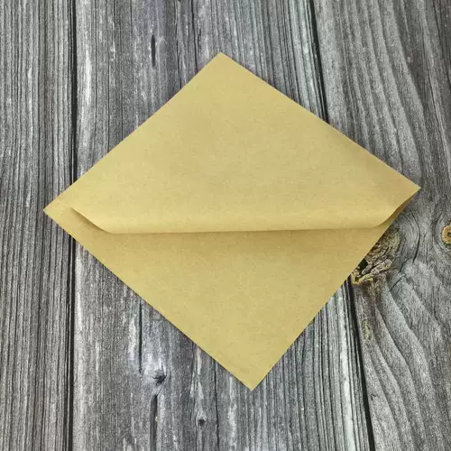 Блинной бумажный пакет треугольный сумка по обе стороны кармана