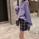 FBB Li Mingxuan Back Printed Whotshirt с длинным рукавом 2019 Новая универсальная повседневная и модная женская топ