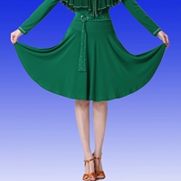 Зеленая юбка
