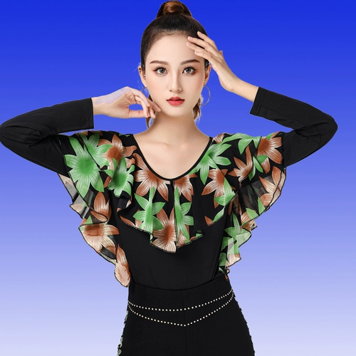 Gitta Dance Service Новый лотос лист края цветочная танце