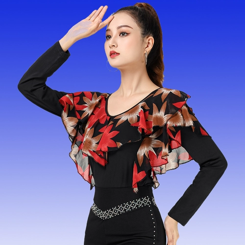 Gitta Dance Service Новый лотос лист края цветочная танце