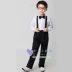 Liuyi hoa cô gái ăn mặc cậu bé máy chủ nhỏ phù hợp với đám cưới điệp khúc phù hợp với cậu bé trẻ em trang phục bib Váy trẻ em