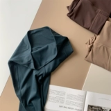 Кофейная одежда для йоги, леггинсы, комбинезон для спортзала, эластичные штаны, в обтяжку