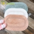 Ấn Độ làm moder thương hiệu nhà màu tinh khiết hai mặt trái xoan thảm mat mat phòng tắm nhà vệ sinh - Thảm thảm nhung trải sàn Thảm