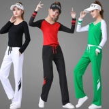 Летний комплект, спортивный танцующий лонгслив для отдыха