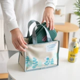 Водонепроницаемый термос, свежая сумка для ланча, маленькая небольшая сумка, в корейском стиле, сумка для еды