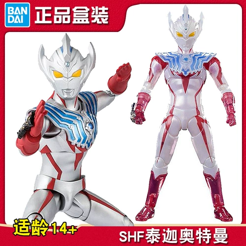 Bandai, Ultra, многошарнирный подвижный Ультрамен Тига, игрушка, фигурка, SHF