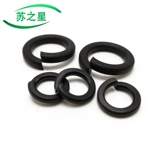 Национальная стандартная черная воздушная накладка пружинная шайба весенняя стиральная машина Прокладка Прокладка Прокладка Первоматка M3M4M5M6M8M10M12-64